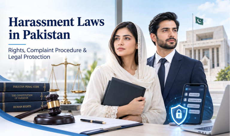 Harassment Laws in Pakistan – Rights, Complaint Procedure and Legal Protection